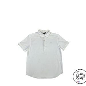 Canterbury Small Logo White Collar Tee (TES089)