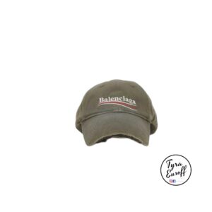 Balenciaga Wave Cotton Tape Cap