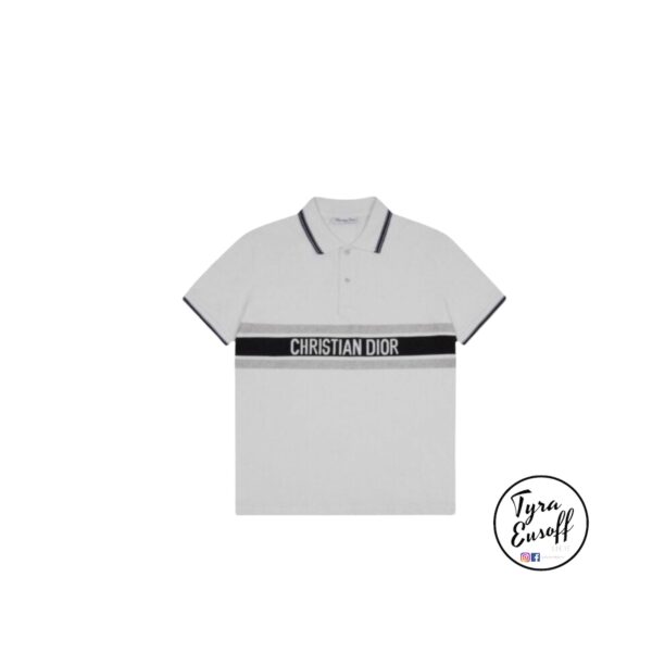 Christian Dior Collar Polo Tee