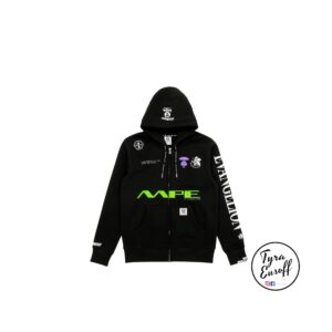 Aape x Evangelion Racing Moon Face Jacket (TES181)