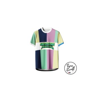Awesome Fest Futuristic Pastel Sublimation Tee 2024 (PRE-ORDER)