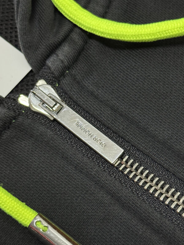 Dior Homme Zip Up Small Bee Hoodie (TES231) - Image 4