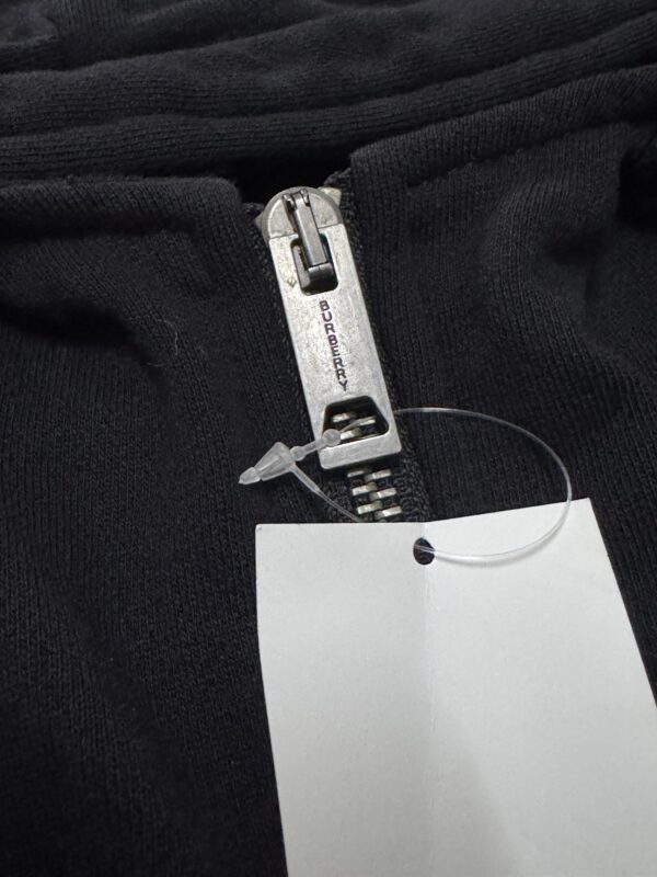 Burberry Pocket Half Zipper Hoodie (TES222) - Image 6