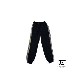 Burberry Check Trim Jogger Pants (TES244)