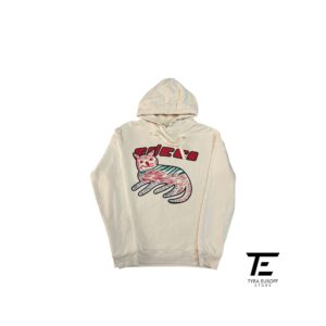 Gucci Cat Logo Print Sweat Hoodie (TES256)