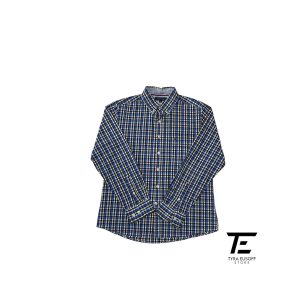 (M) Tommy Hilfiger Plaid Checked Shirt (TES454)