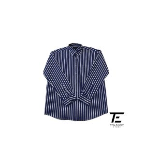 (L) Tommy Hilfiger Stripes Long Sleeve Shirt  (TES474)