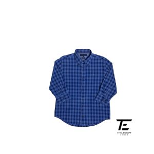 (M) Tommy Hilfiger Plaid Checked Long Sleeve Shirt (TES433)