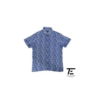(M) Tommy Hilfiger Floral Short Sleeve Shirt (TES475)