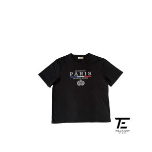 Balenciaga Paris Flag Short Sleeved T-Shirt