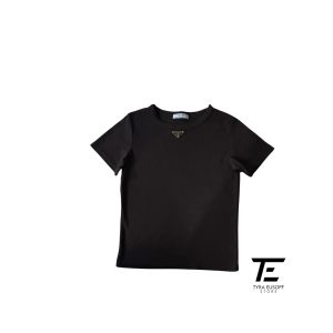 Kids Prada Plaque Tee