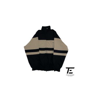 Balenciaga Black Panelled High Neck Jacket