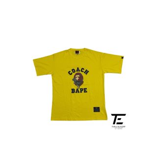 Coach x BAPE Rexy Graphic Yellow Tee