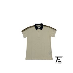 Gucci Interlocking G Striped Polo Tee