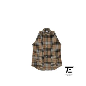 (M) Burberry Vintage Nova Check Long Sleeve Shirt
