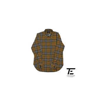 (M) Burberry Rainbow Nova Check Long Sleeve Shirt