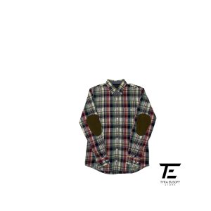 (L) Tommy Hilfiger Multicoloured Check Long Sleeve Shirt