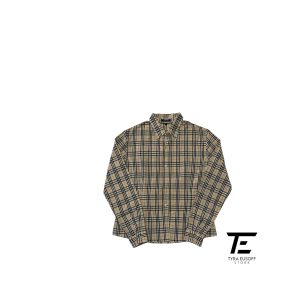Kids Burberry Vintage Nova Check Long Sleeve Shirt
