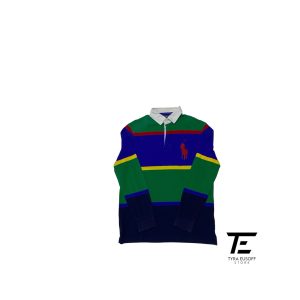 Polo Ralph Lauren Big Pony Colorblock Rugby Shirt