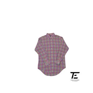 (L) Polo Ralph Lauren Plaid Cotton Shirt