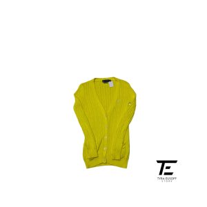 Polo Sport Cable-Knit Cotton V-Neck Cardigan