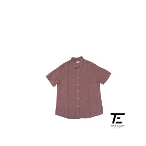 (2XL) Topten Linen Blend Short Sleeve Shirt