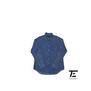 (XL) Polo Ralph Lauren Classic Fit Denim Long Sleeve Shirt