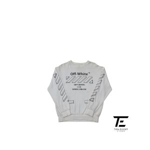 OffWhite Dripping Arrows Incompiuto Crewneck Sweatshirt